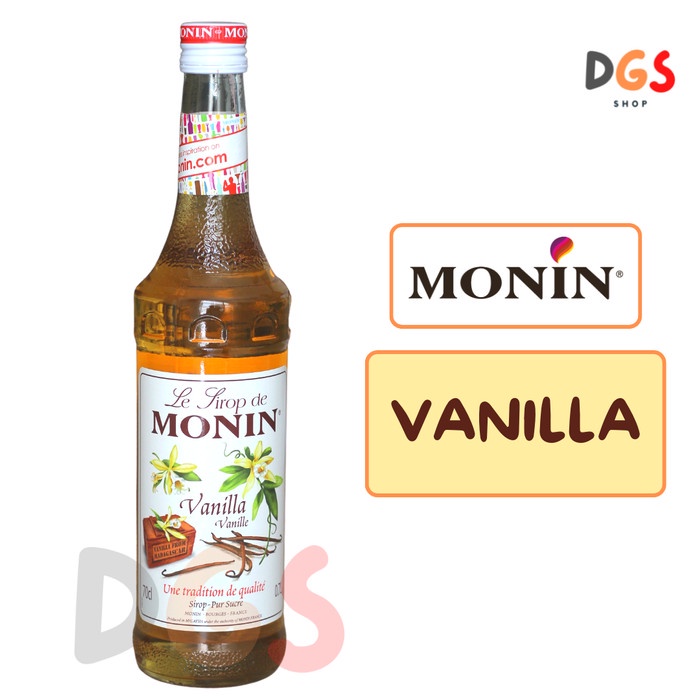 SYRUP MONIN VANILLA - MONIN VANILLA