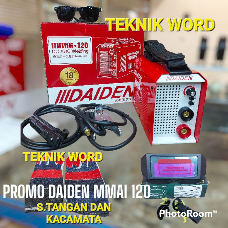 MESIN LAS DAIDEN MMAI 120 INVERTER LAS DAIDEN MMAI 120