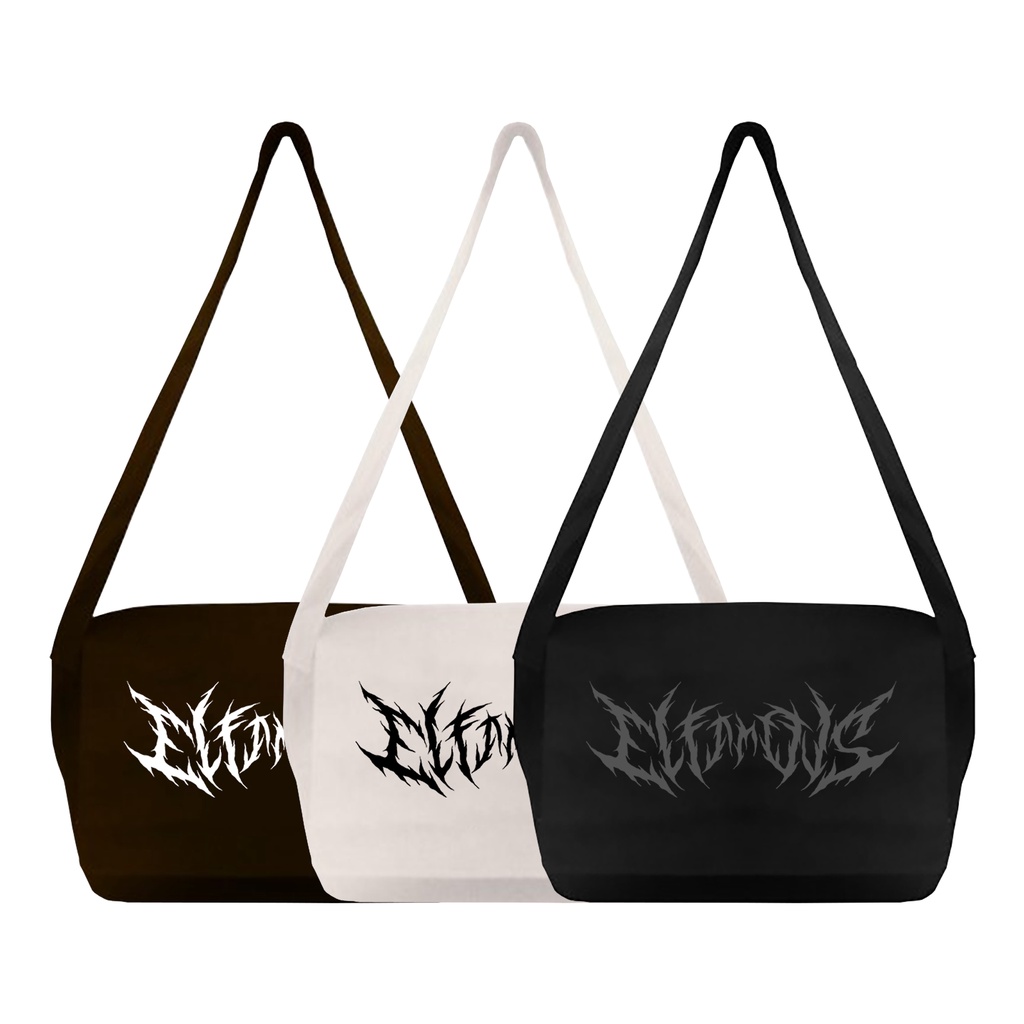 TOTEBAG CANVAS GRIM ELFAMOUS