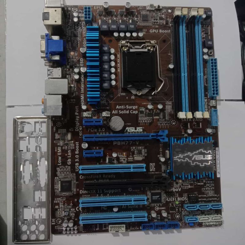 motherboard gaming asus p8h77-v soket 1155
