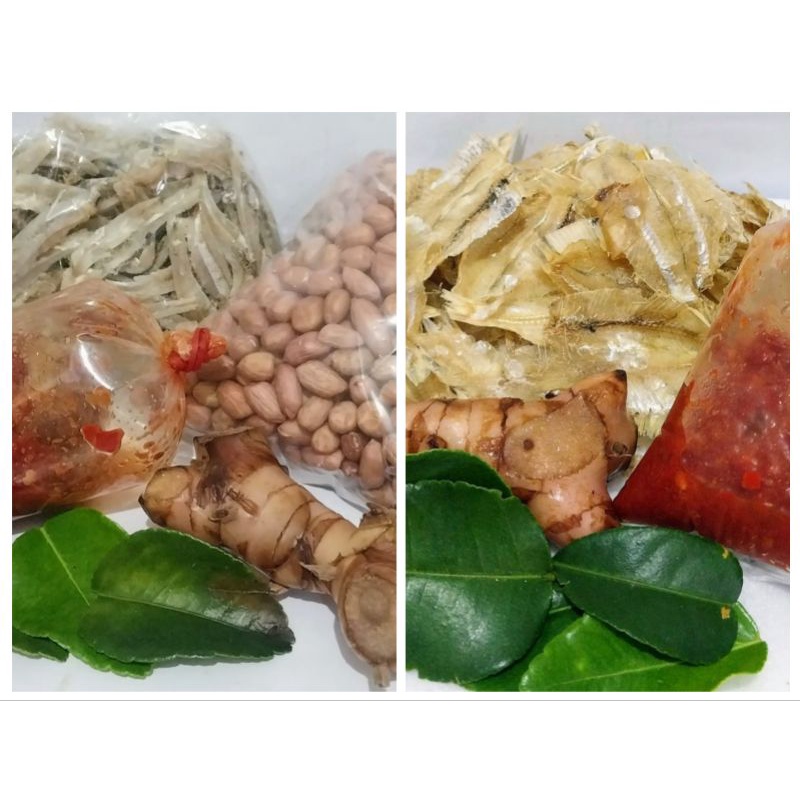 

Paket Teri Kacang Balado, Ikan Kapas Balado