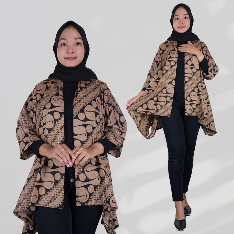 Bolero Batik Sogan Waka - Naira Batik