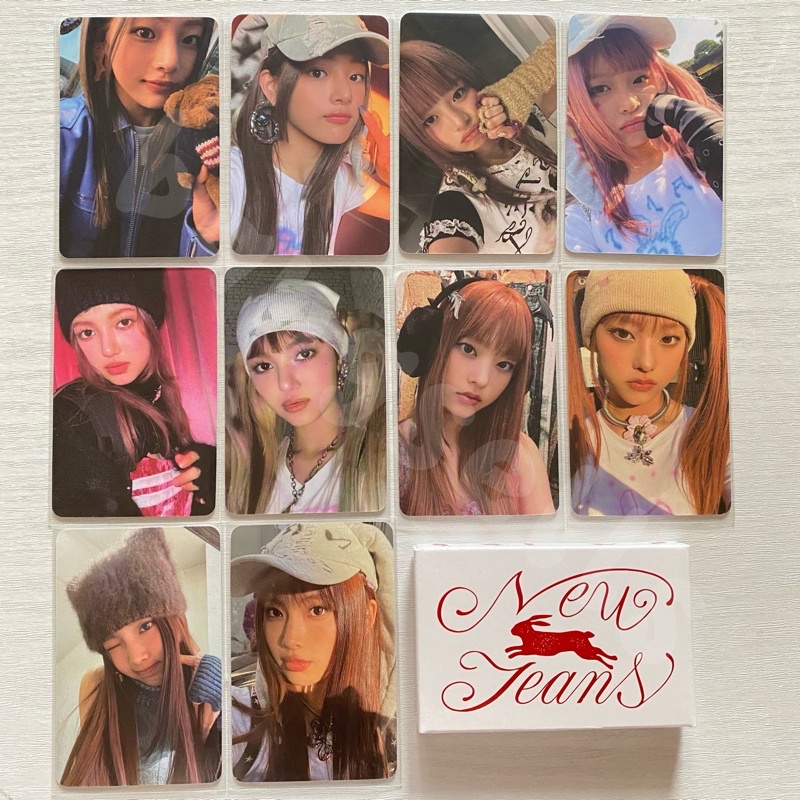 PC Photocard Newjeans Message Card MC Weverse OMG A B C Minji Hanni Danielle Haerin Hyein