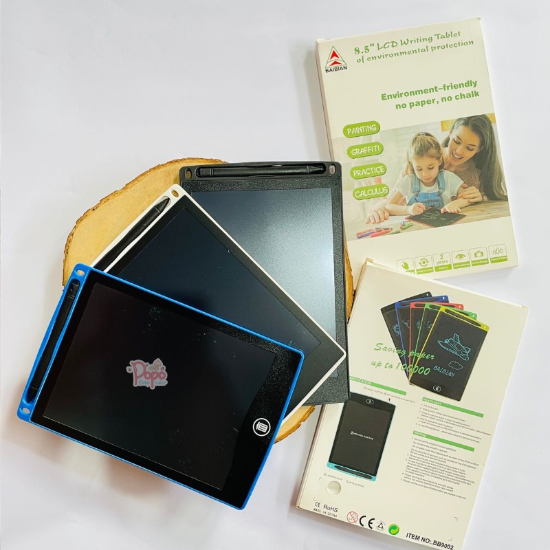 TAB PAD PAPAN TULIS ANAK LCD/ DRAWING WRITING TABLET 8'5&quot;