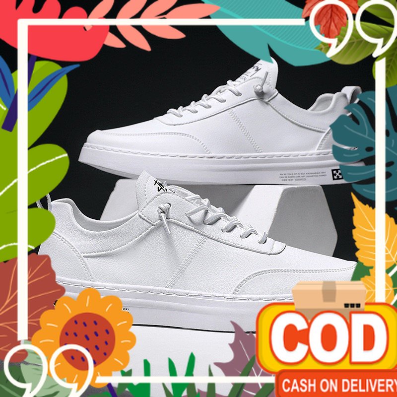 Sepatu Sneakers Pria Vendara /Wanita Vendara /Sepatu Casual / Sepatu Trendy -  PUTIH / Anakanak dewa