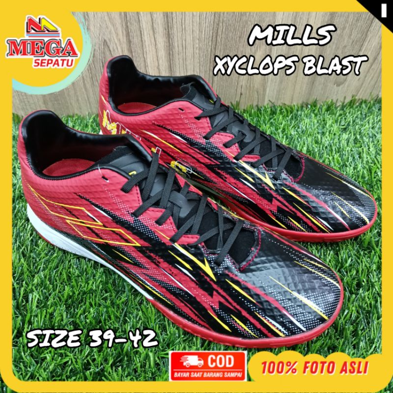 SEPATU FUTSAL TERBARU MILLS XYCLOPS BLAST