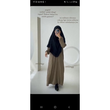 Lady abaya aqsamodestwear