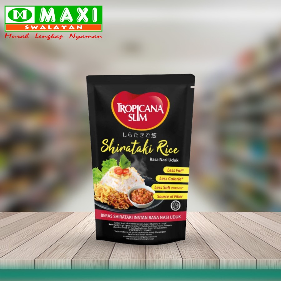 

Tropicana Slim Shirataki Rice 72gr Nasi Uduk