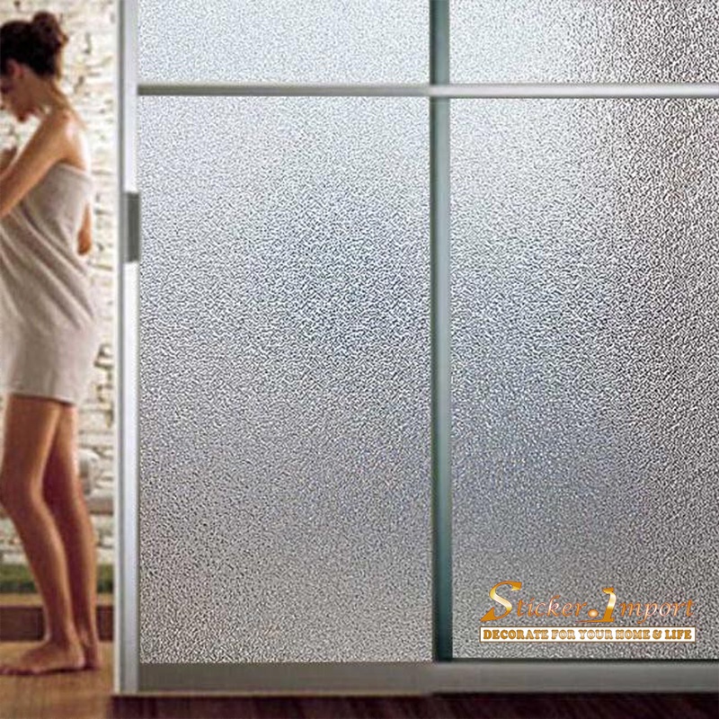 [Sticker.Import] Sticker Kaca Jendela Kantor Kamar Mandi / Sandblast Motif Buram / Sticker Kaca Film