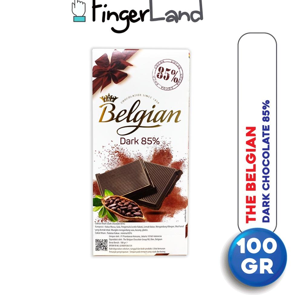 

Bestseller - THE BELGIAN Dark Chocolate 85% 100 gram Cokelat Hitam ツ