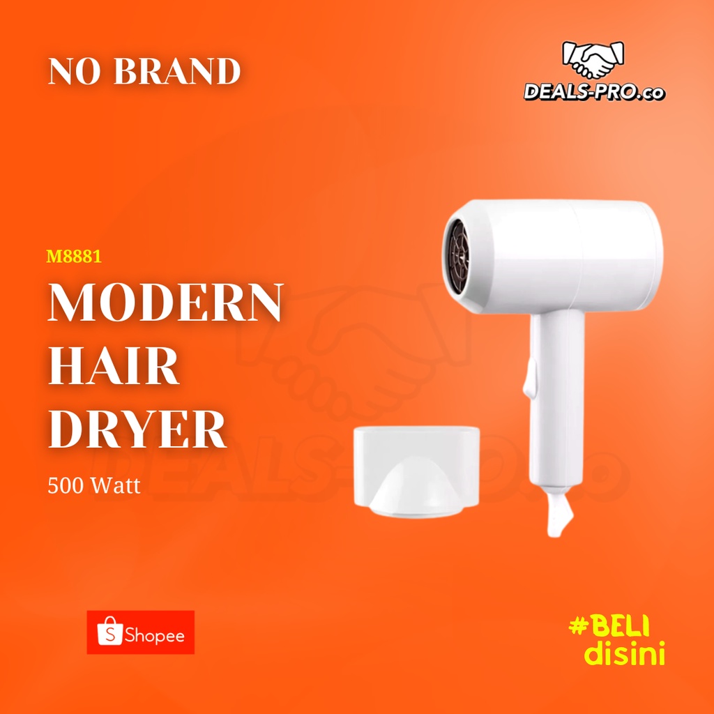 Modern Stylish Hairdryer / Pengering Rambut - M8881