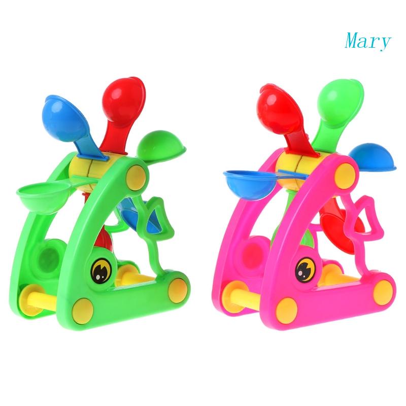 Mary Lucu Pasir Untuk Bermain Kincir Angin Mainan Hadiah Musim Panas Balita Mandi Mainan Anak Pantai T