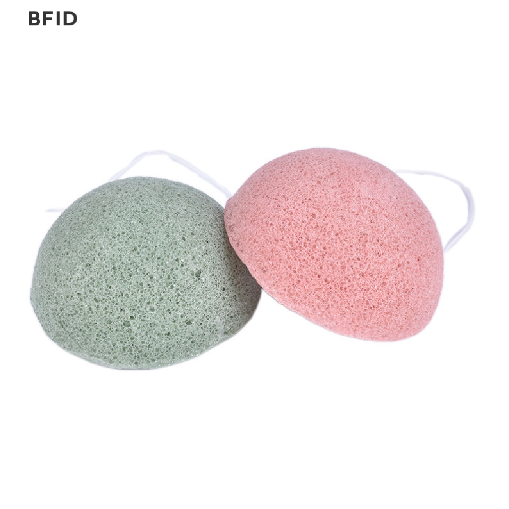 [BFID] Konjac Sponge Natural Konjac Puff Cuci Muka Spons Pembersih Makeup Konjac Sponge [ID]