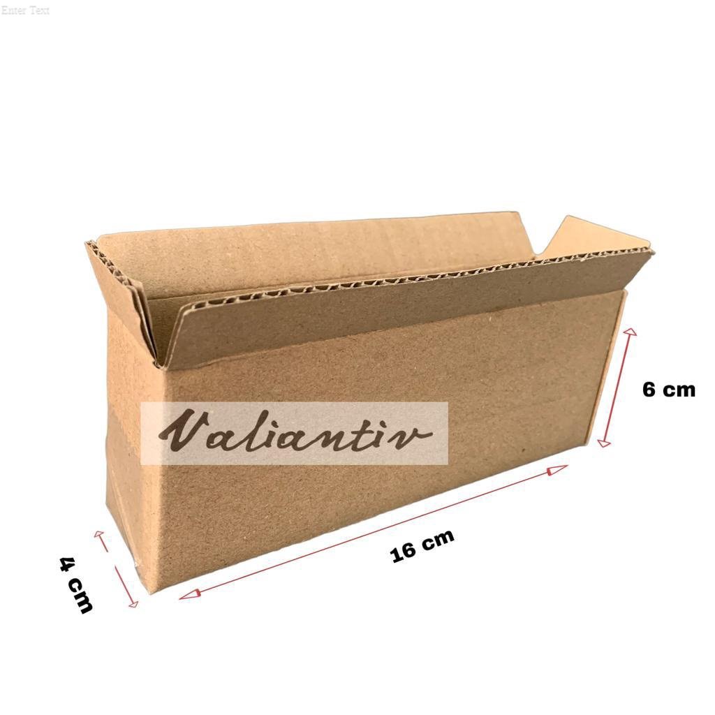 Box kardus 16x6x4 packaging online shop polos termurah BISA muat kacamata 2 pcs