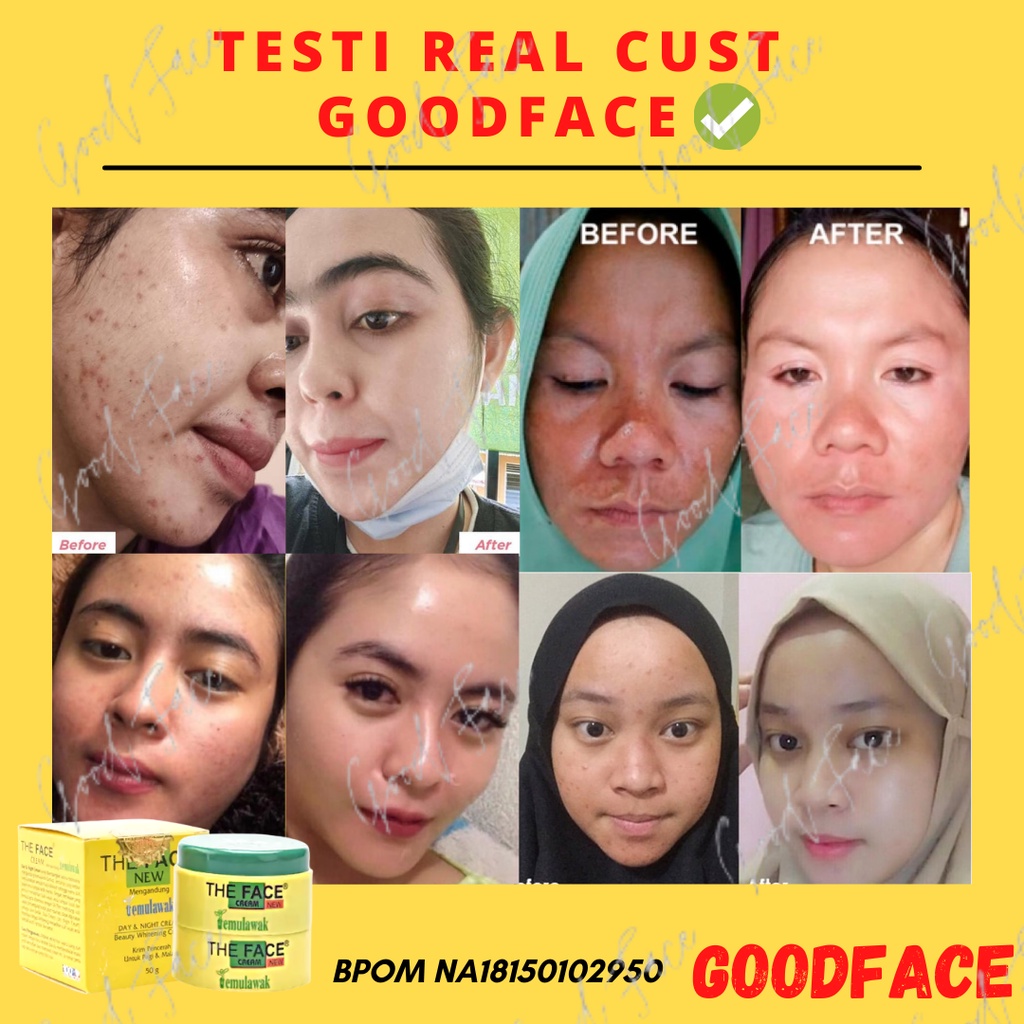 THE FACE Temulawak Day &amp; Night Cream 50gr