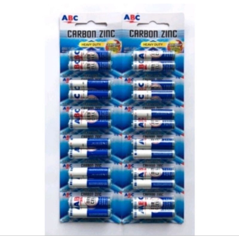 Baterai Abc Remote R03/AAA Biru [12 Pcs]