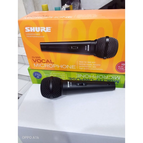 Mic kabel shure SV200 dynamic original