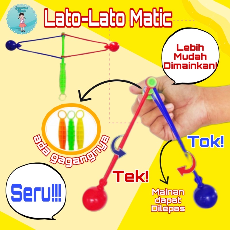 Mainan etek etek pegangan jumbo/mainan lato lato stik/Latto Latto Matic/mainan etek etek pegangan/etek etek gagang /lato lato stik/Lato lato stik mainan anak