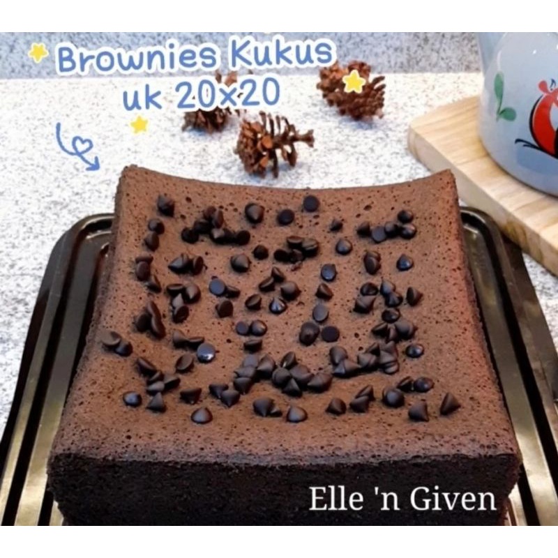 Brownies kukus uk 20x20