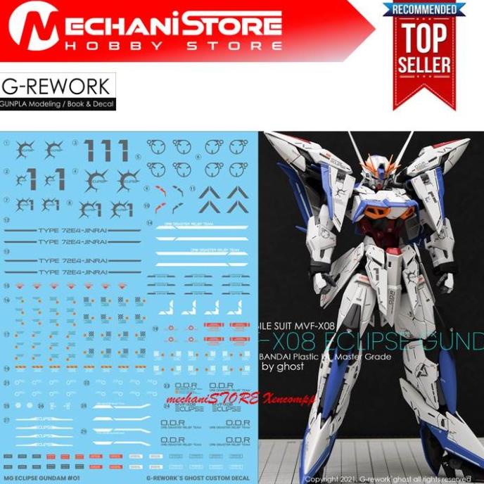 Water Decal Mg Eclipse Gundam By Grework