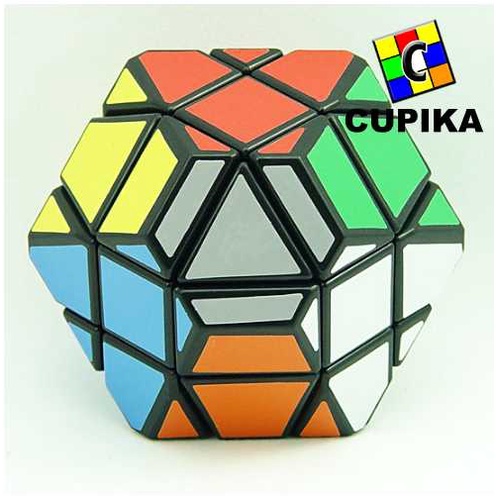 Rubik Megaminx UFO TERBANG Speed 3x3 Blackbase