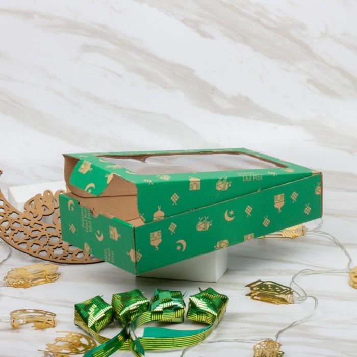 

Box Kotak Kue Lapis Legit Setengah Loyang Dus Kemasan Hampers Lebaran 023