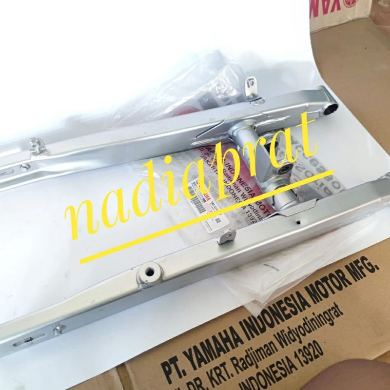swing arm jupiter mx new cakram silver original yamaha