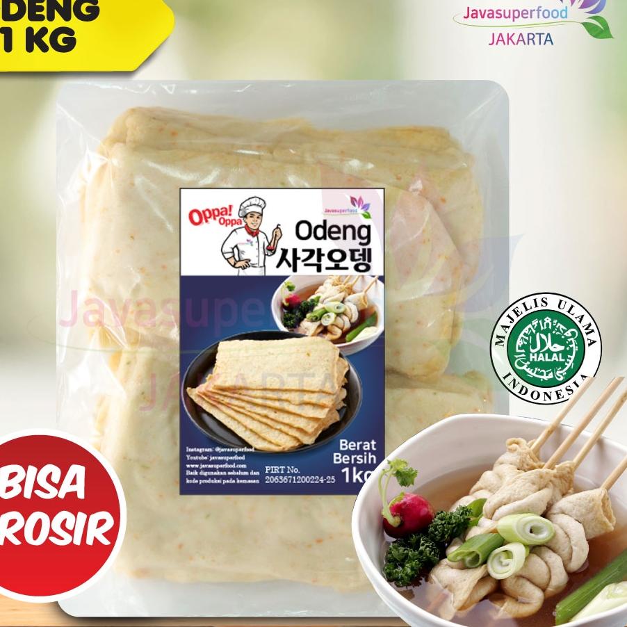 

KodeR7d7C Oppa Odeng Eomuk Korea Fish Cake 1kg Halal