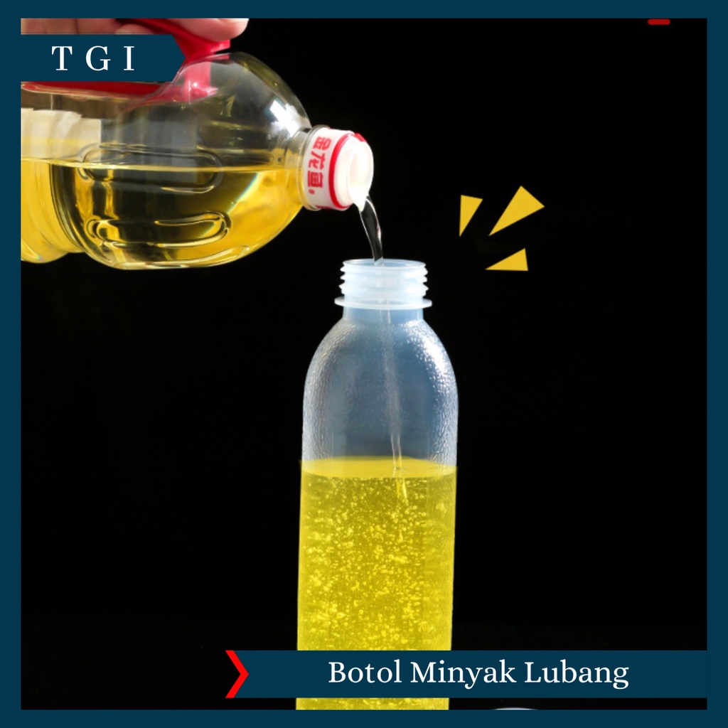 TGI -  BOTOL PLASTIK  MULTIFUNGSI / BOTOL PLASTIK TEBAL ANTI TUMPAH / BOTOL MINYAK SAUS KECAP ANTI TUMPAH