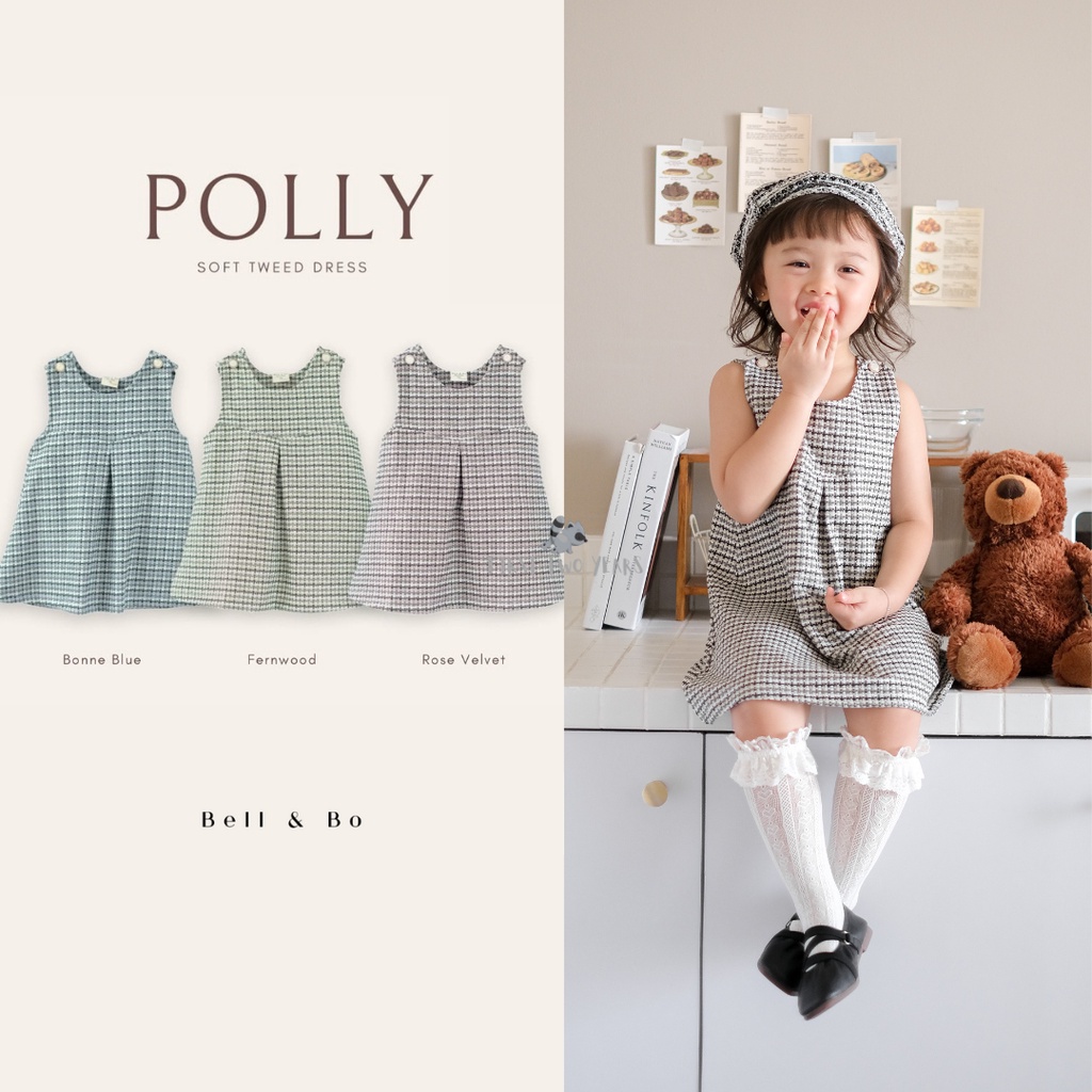 Bell &amp; Bo - Polly Dress / Dress Anak Perempuan