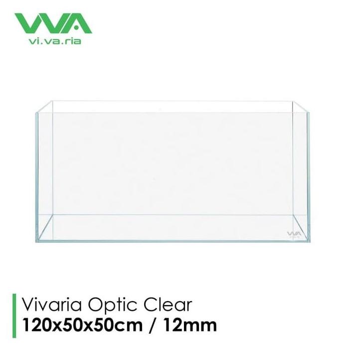 Aquarium Optic Clear 120x50x50 12mm Vivaria cube garden 120cm low iron