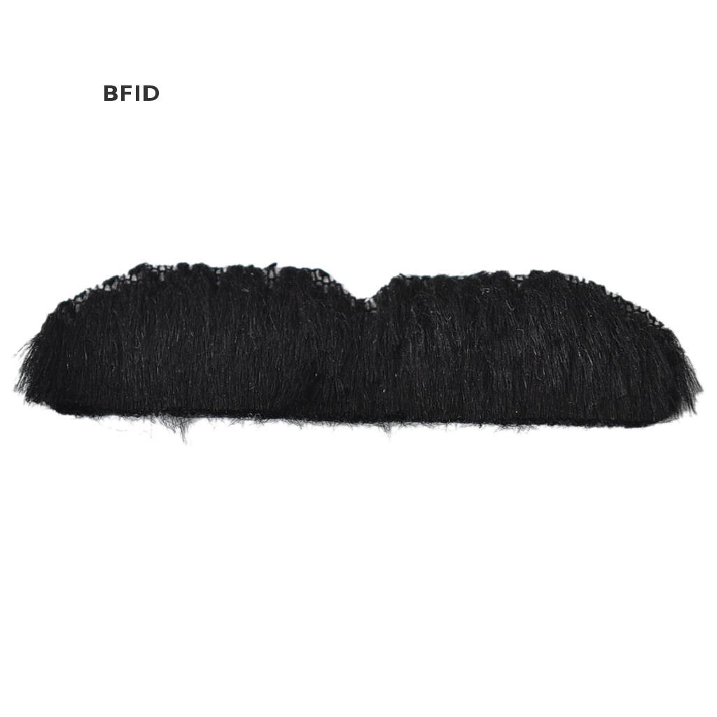 [BFID] 12pcs Set Pria Hitam Kumis Kumis Palsu Lucu Jenggot Pesta Kostum Halloween [ID]