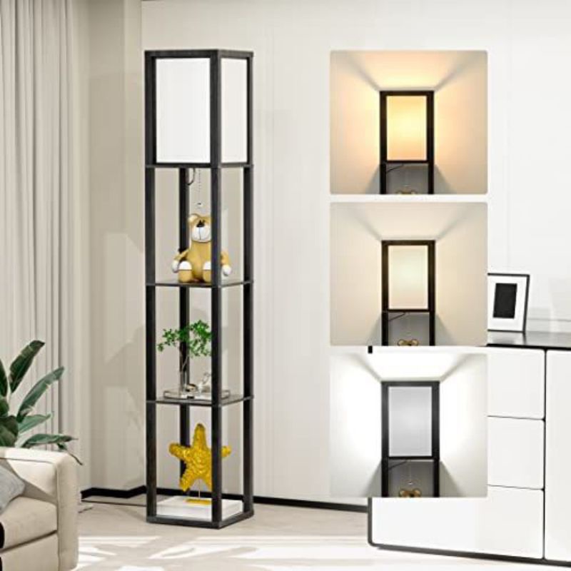 Lampu sudut kamar tidur lampu hias tempat penyimpanan vas bunga