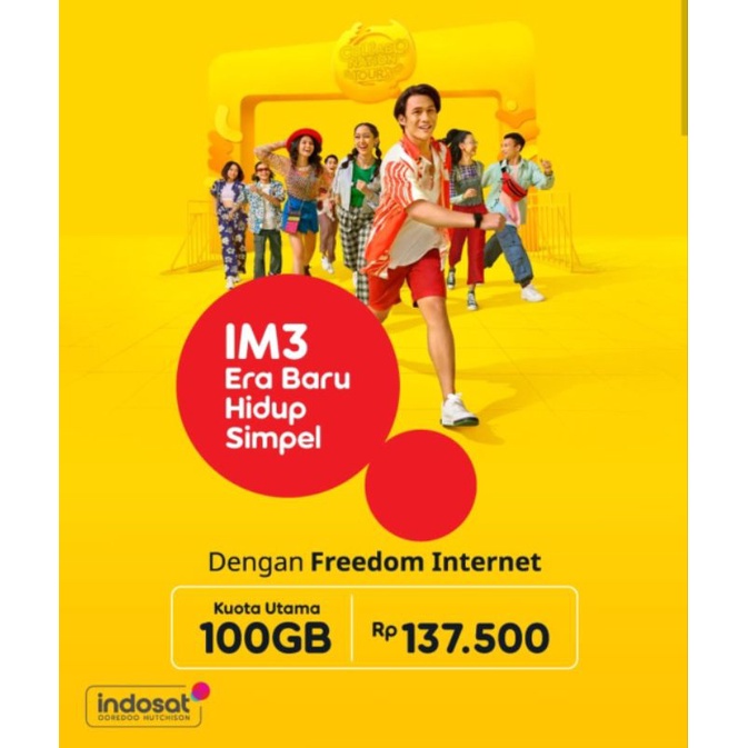 kuota indosat im3 100gb full