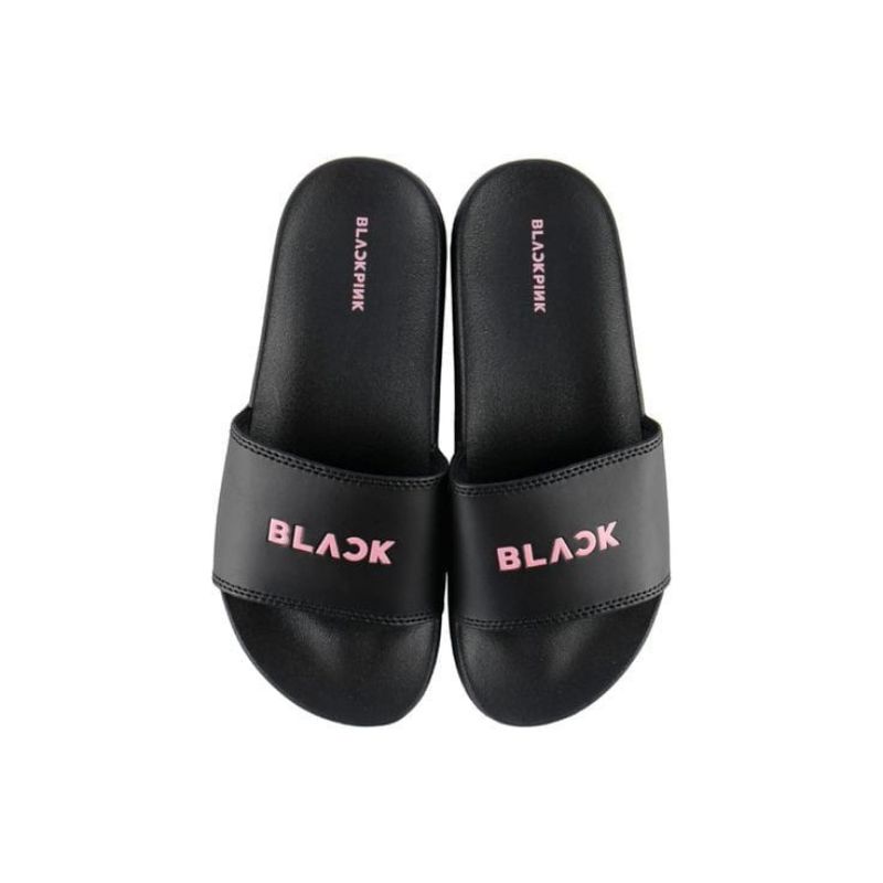 BLACKBEARD - SENDAL BLACKPINK PREMIUM STABDAR SISTRO 37-43 HITAM