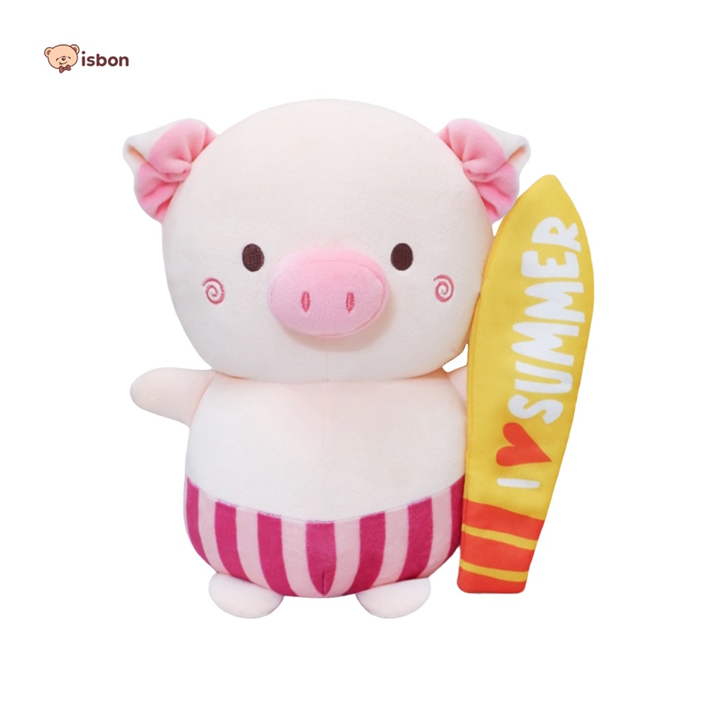 Boneka Babi Piggy Series Beach Club Surfer Summer Gemas Cute by Istana Boneka