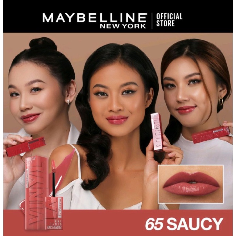 LIPSTIK MAYBELLINE SUPER STAY VINYL - LIQUID LIPSTIK - LIP LINER - LIP