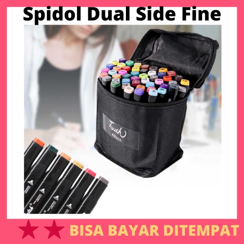 

Spidol Dual Side Fine Art Brush Art Marker Set / Spidol Kuas Pen Pena Paint Marker Warna Warni 1 Set Dua Sisi Mata Dsain Design Gambar Menggambar Drawing Art Jurnal Sketsa Kaligrafi Lukis Anak Anak Mudah Di Hapus Anti Luntur Aesthetic Estetik Cerah Lengka
