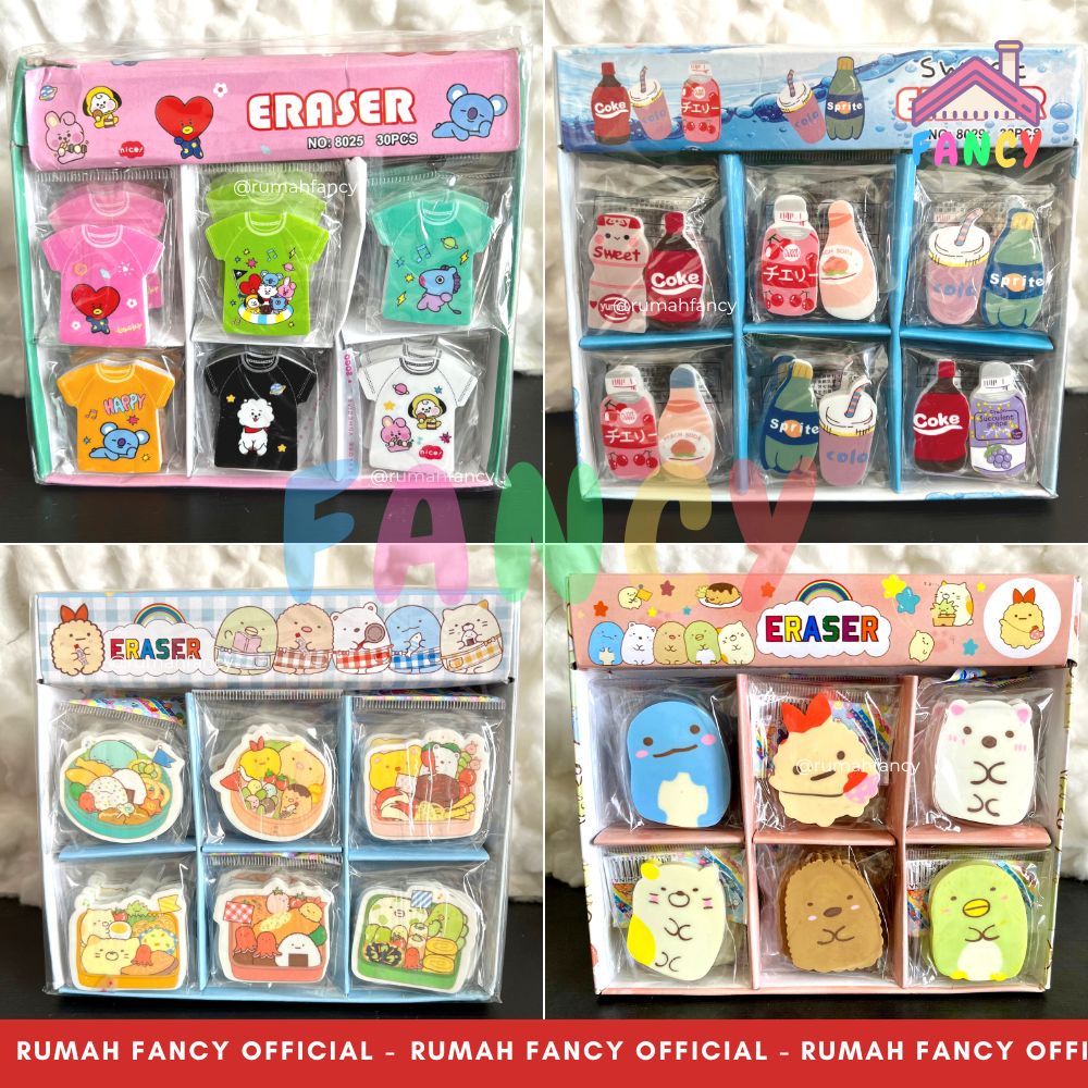 

[6PCS] Stip Bentuk Animal ER 8101 Lucu Fancy isi 6 Pcs Model Kartun Boneka Cewek Cowok Lucu unik Murah