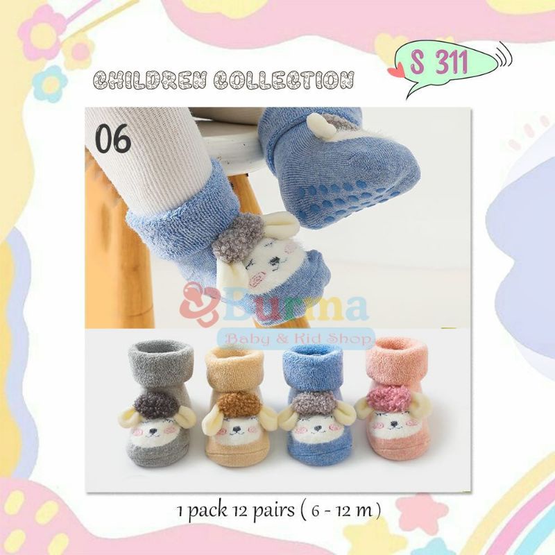 Kaos kaki bayi s311 - 1 box isi 2 pasang kaos kaki