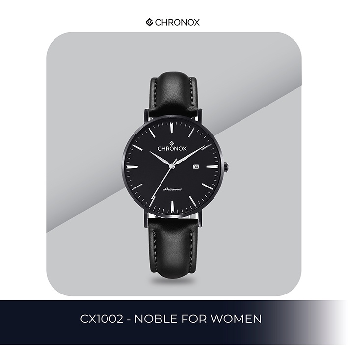 CHRONOX Jam Tangan Wanita Kulit Analog - CX1002 Noble