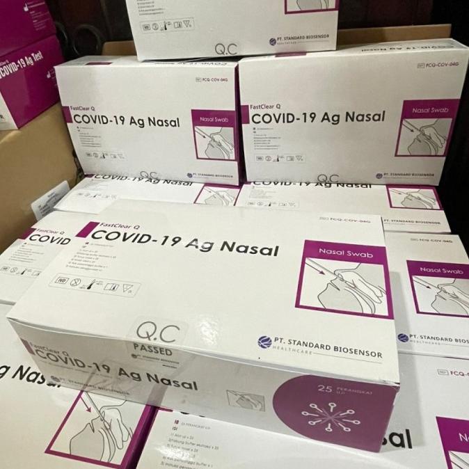 Promo Rapid test antigen SD BIOSENSOR fastclear Q AKD (Nasal)