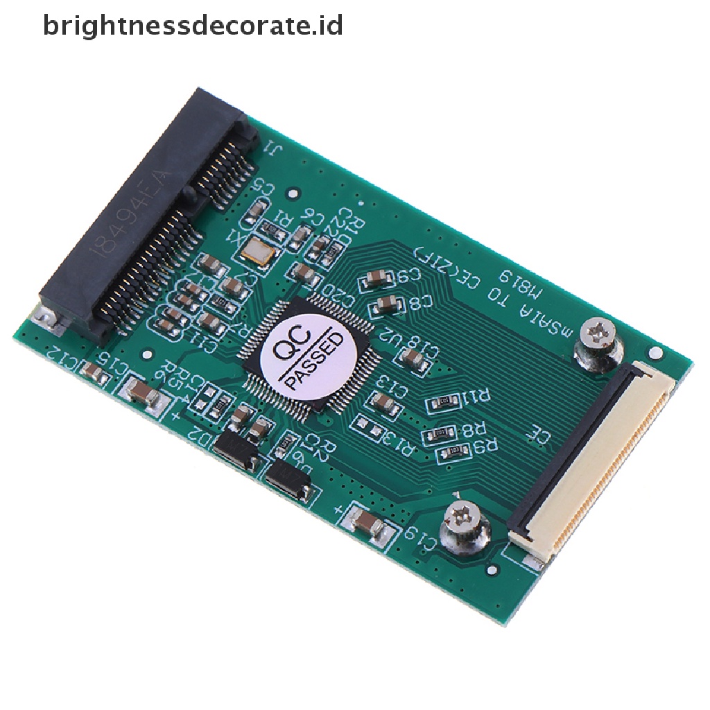 [Birth] 1.8 &quot;Mini mSATA PCI-E SSD Ke 40Pin ZIF Card CE Kabel Adapter Converter [ID]