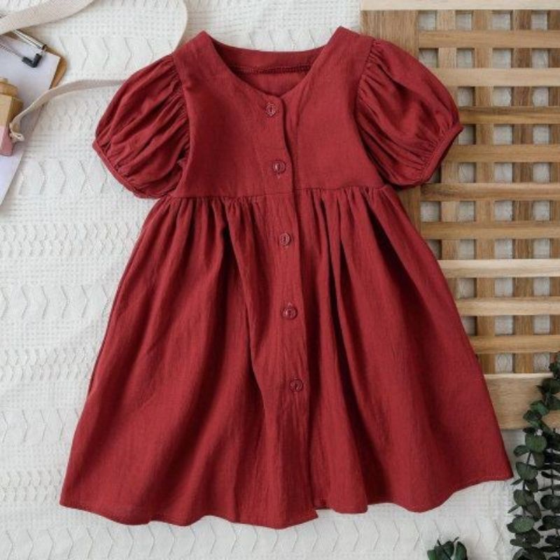 Dress Casandra Kids Buble Little Baby 3-6Tahun