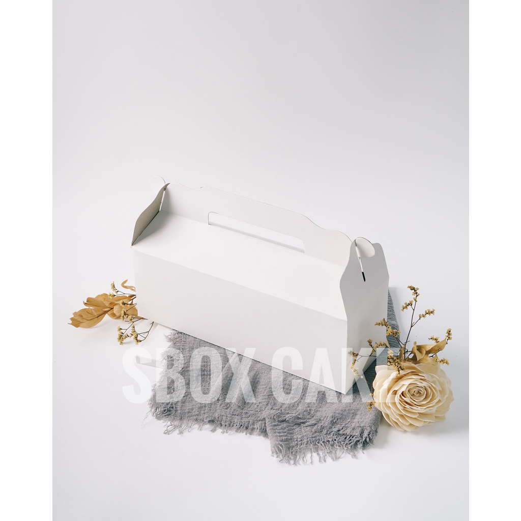 

Dus Bolu Gulung Roll Cake Box Kue Brownies Ukuran 30 10 10 cm