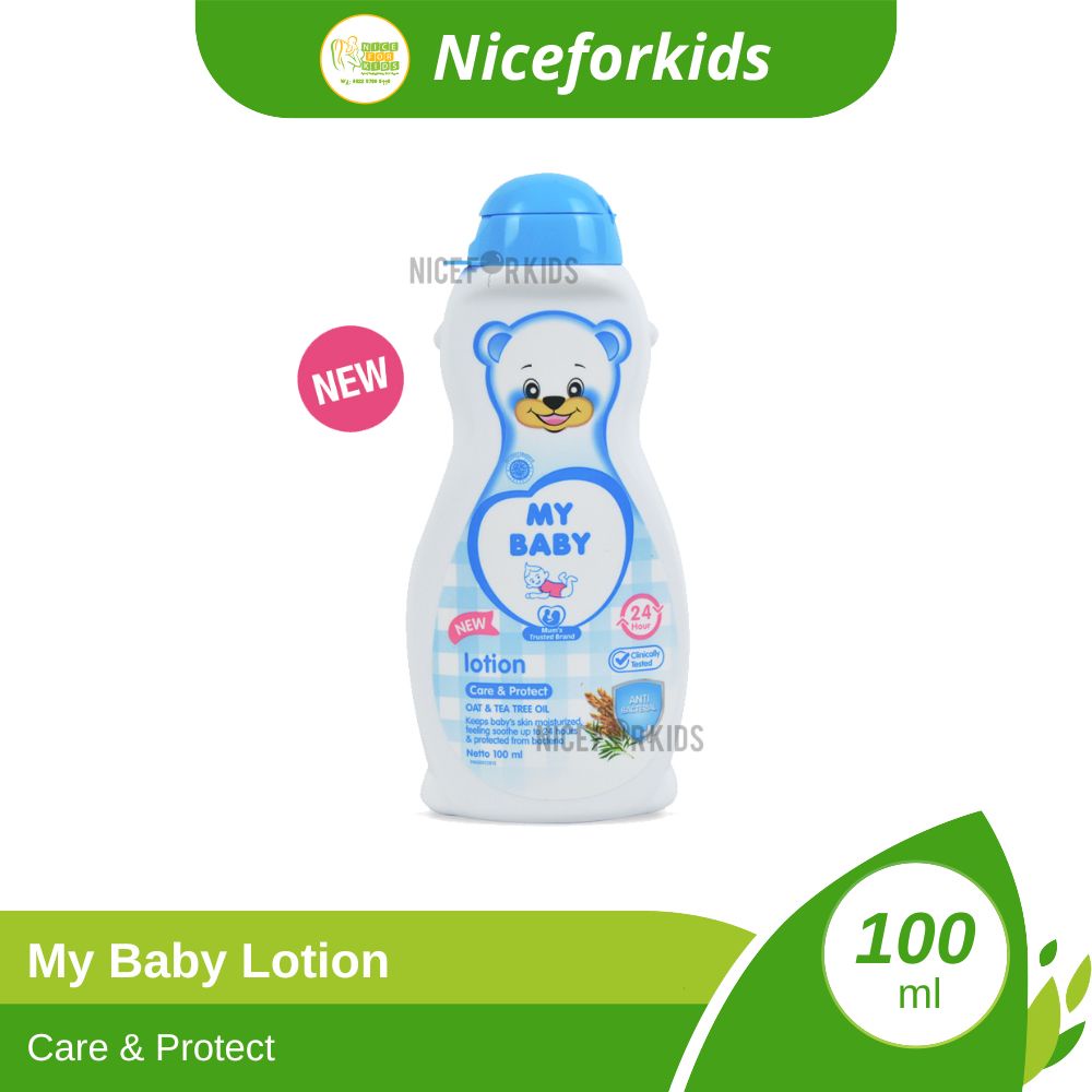 My Baby Lotion Care &amp; Protect 100 gr / Pelembab Kulit Bayi 100ml