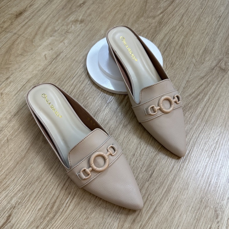 Onlashoes - Sendal Wanita Mules PB20