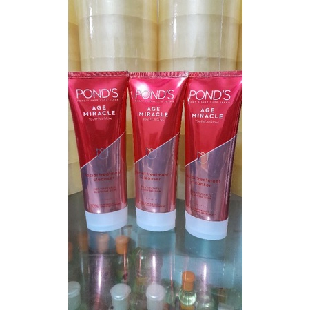 PONDS AGE MIRACLE FACIAL FOAM PRODUK 100% ORIGINAL NETTO : 100 ML