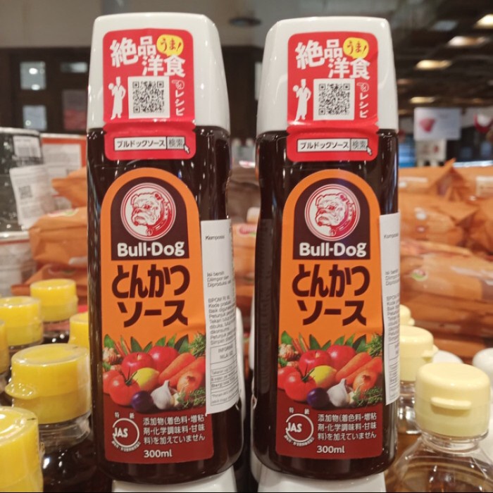 

Bulldog tonkatsu sauce 300ml (saus buah & sayur)