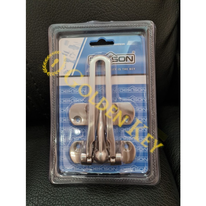Grendel Door Guard Dekson Dg 020 Sn Pengaman Pintu Kayu Grendel Kunci Satin